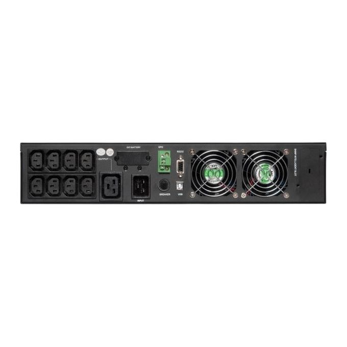 Vultech GS-3KVAS-RK Server Series UPS Gruppo di Continuita' Online 3000 VA 3000 W Doppia Conversione Onda Sinusoidale Pura Rack 19'' 2U colore Nero