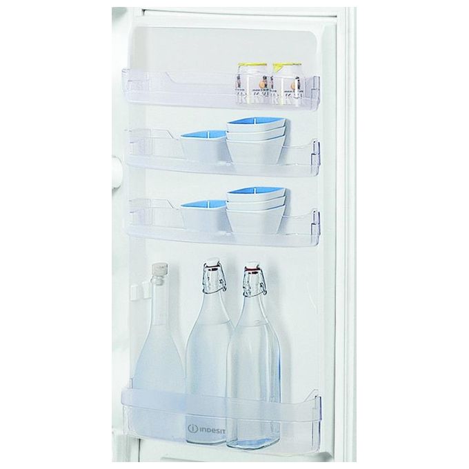 Indesit S 12 A1 D-I 2 Frigorifero da Incasso Monoporta 209 L 122 cm Classe E 35 dB LED colore Acciaio Inox