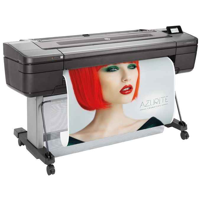 HP X9D24A#B1K DesignJet Z9+dr Stampante PostScript con V-Trimmer Tecnologia Getto d'Inchiostro Risoluzione 2400x1200 dpi Connettivita' Gigabit Ethernet e USB Touch-screen a colori integrato colore Nero Argento