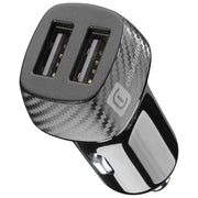 Cellular Line Caricabatteria Auto Dual Usb 10W Nero