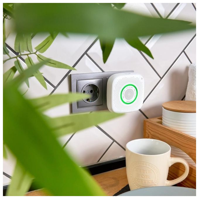 Shelly GAS LPG Rilevatore di Gas GPL Wi-Fi Allarme Acustico 70 dB 110-230 V colore Bianco