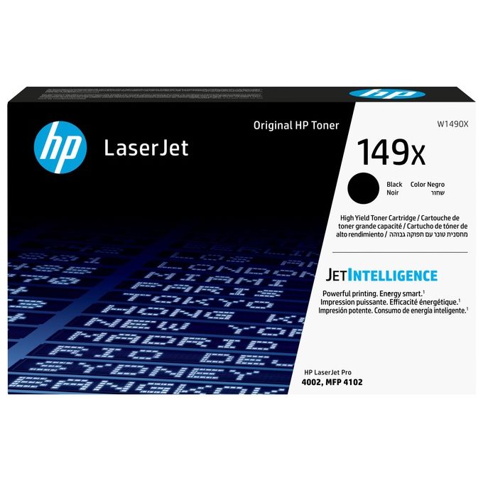 HP W1490X LaserJet 149X Toner Originale Alta Capacita' 9500 pagine colore Nero