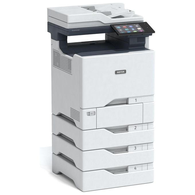 Xerox C625V_DN VersaLink C625 Stampante Multifunzione Laser a Colori A4 50 ppm Duplex Automatico con Touchscreen 7 pollici Wi-Fi Opzionale Ethernet Gigabit NFC colore Nero