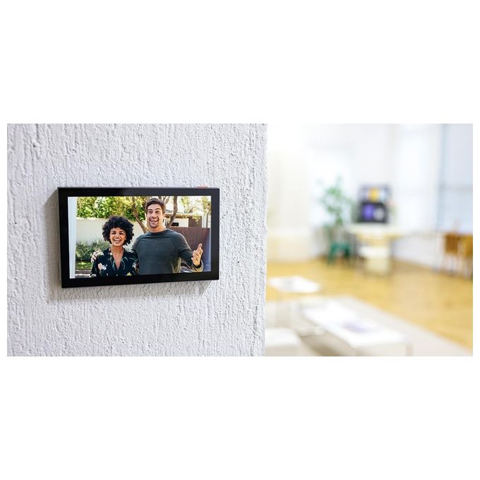 Ezviz HP7 Videocitofono Smart 2K Monitor Touch 7'' Wi-Fi Dual Band Visione Notturna Audio Bidirezionale colore Nero Argento