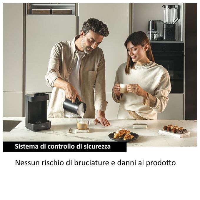Haier Multi Beverage I-Master Serie 5 Nero Salvaspazio 3 in 1 6 Programmi Automatici
