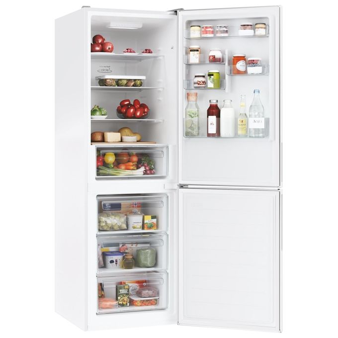 Candy CCE4T618EW Fresco Frigorifero Combinato 341 L 185 cm Classe E 39 dB Total No Frost Wi-Fi colore Bianco