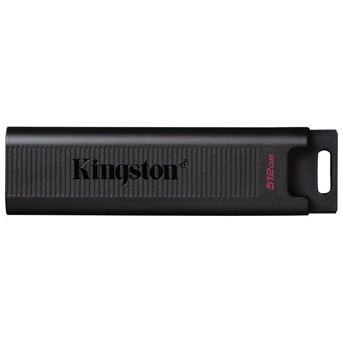Kingston Technology DTMAX-512GB DataTraveler Max Unita' Flash USB 3.2 Gen 2 512 GB 1000 MB-s 900 MB-s USB Tipo-C colore Nero
