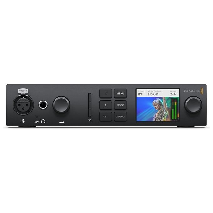 Blackmagic Design BDLKULSDMINI4K UltraStudio 4K Mini Scheda di acquisizione video Thunderbolt 4096 x 2160 Pixel HDR 60 fps colore Nero