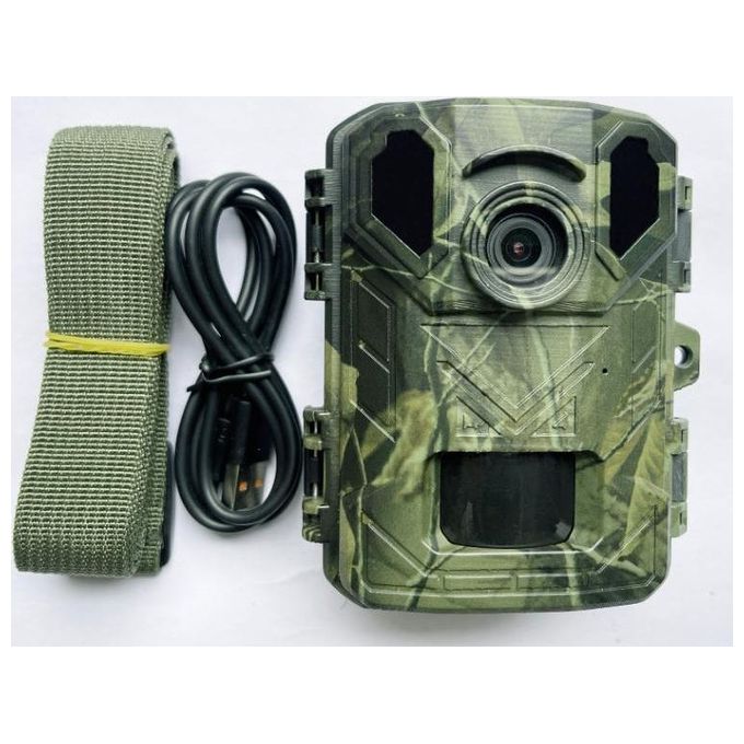 Denver 6751076381 WCS-5023 Fotocamera Digitale 8 MP Sensore CMOS 120° PIR Resistente alla Polvere e all'Acqua 4 batterie AA colore Mimetico