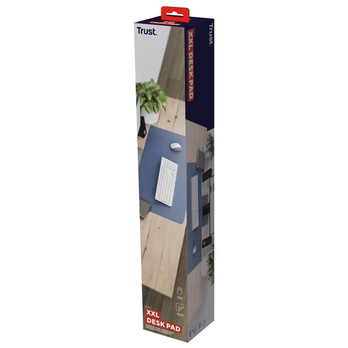 Trust Tappetino Mouse Benya XXL Blu