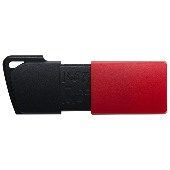 Kingston Flash Drive Usb3.2 128Gb Exodiam Nero-Rosso