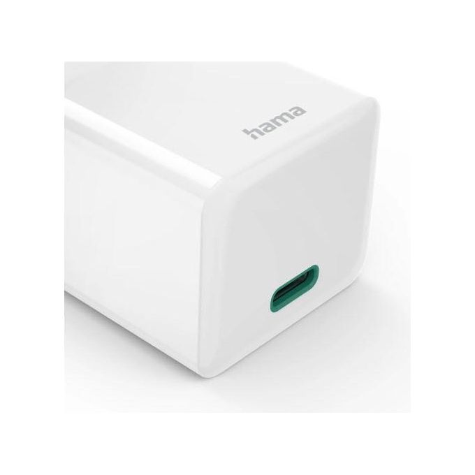Hama Caricabatterie Fast Charger 30W Gan Bianco