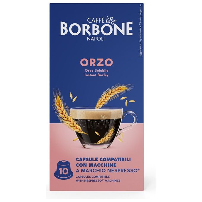 Borbone Respresso Przo Sacchetto 10 Capsule Compatibili Nespresso