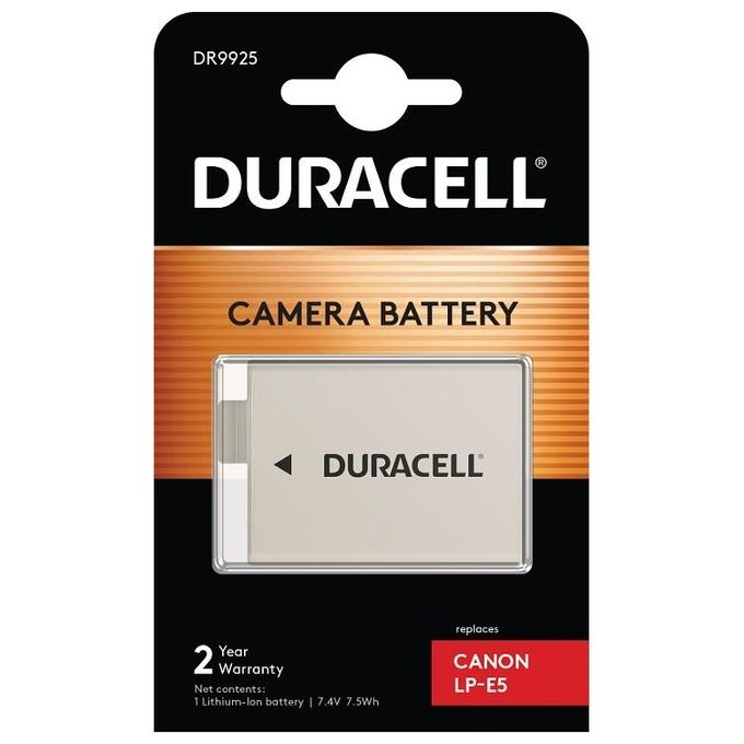 Duracell Batteria Dr9925 Compatibile Canon Lp-e5