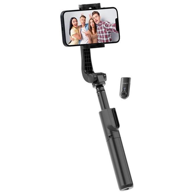 Cygnett CY4474UNSES Go Create Bastone per Selfie con Treppiede Integrato Bluetooth Smartphone universale colore Nero