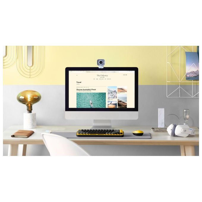 Logitech Desk Mat Studio Series Grigio