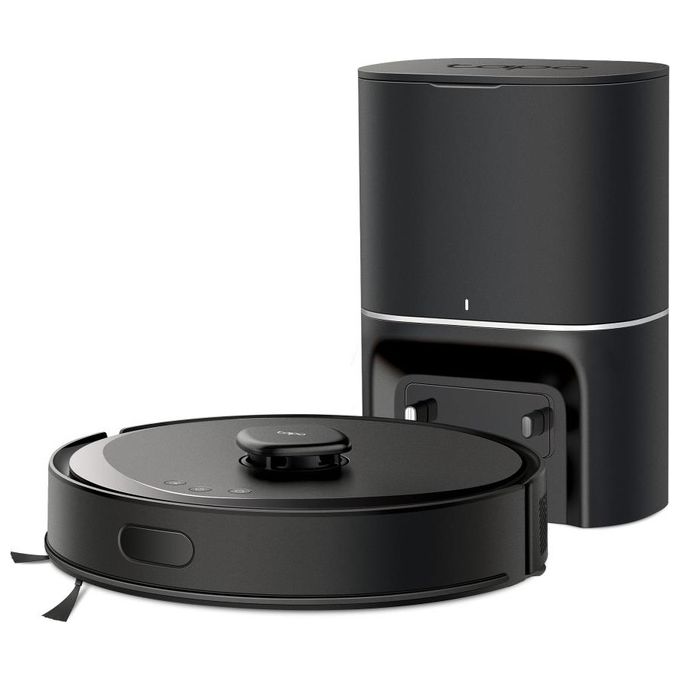 TP-Link TAPO RV30 MAX PLUS Robot Aspirapolvere e Lavapavimenti LiDAR 5300 Pa Svuotamento Automatico Wi-Fi Alexa Google 150 min colore Nero