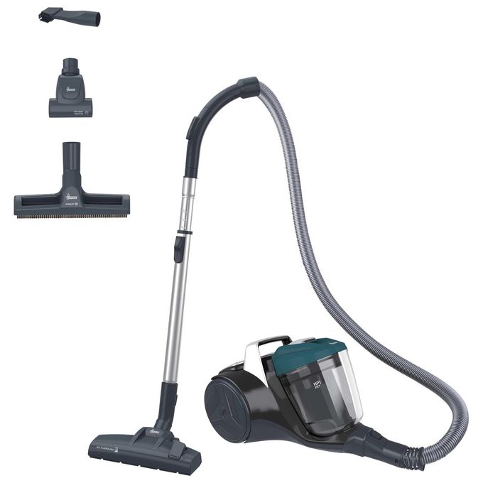 Hoover BR31PET Breeze Aspirapolvere a Traino Ciclonico Senza Sacchetto 2 L 700W 78 dB colore Nero