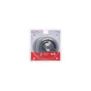 Bosch 2 608 644 651 Optiline Wood Disco da Serra Circolare per Legno 19 cm 3 cm 2.6 mm 48T MTCG 2 pezzi colore Nero
