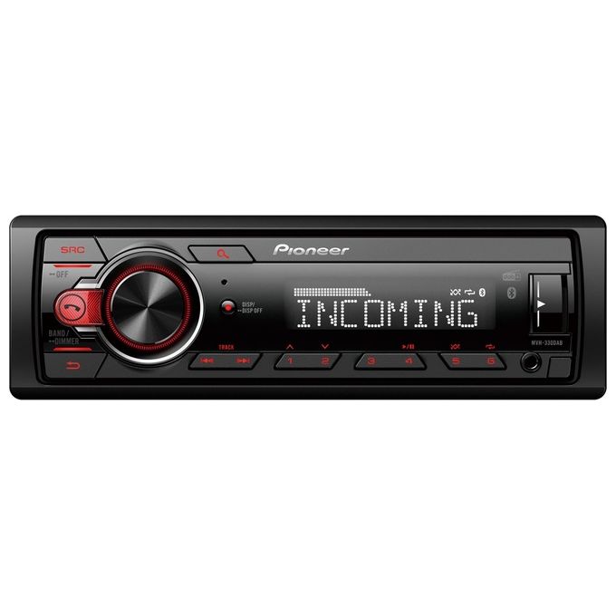 Pioneer MVH-330DABAN Autoradio Digitale 1 DIN DAB DAB+ Bluetooth 200 W USB AUX Android colore Nero