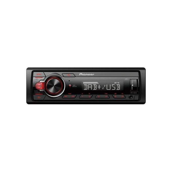 PIONEER MVH-130DAB-AN Autoradio 1 DIN con DAB+ USB AUX Inclusa Antenna DAB Profondita' Ridotta 97 mm colore Nero