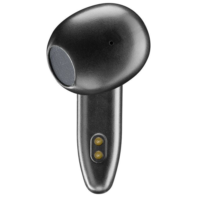 Cellularline BTCLIPPROK Clip Pro Auricolare Mono Bluetooth In-ear con Base di Ricarica e Clip Bluetooth 5.3 ANC 5h colore Nero