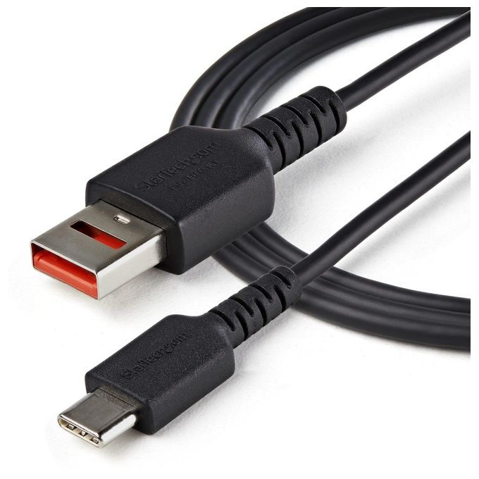 StarTech.com USBSCHAC1M Cavo di Ricarica Usb C Sicuro da 1mt