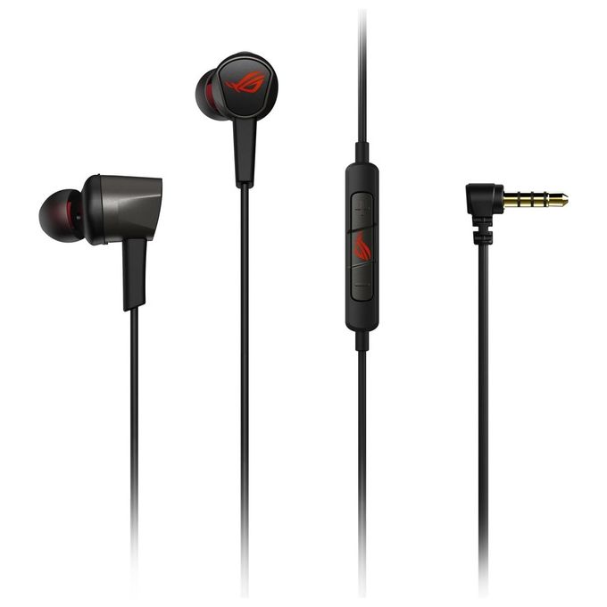 ASUS ROG CETRA II CORE Auricolari Gaming In-Ear con Driver 10 mm e Connettore 3.5 mm a 90° colore Nero