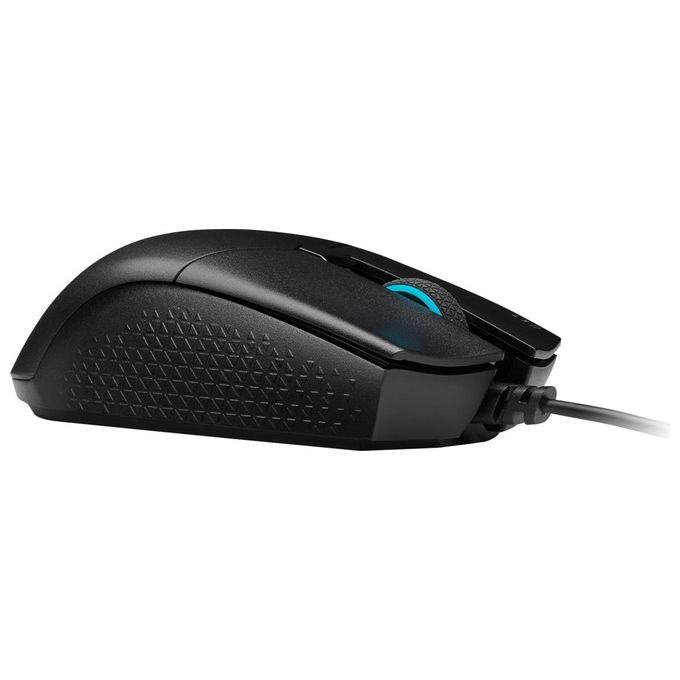 Corsair CH-930C011-EU Katar Pro Mouse Gaming Ottico 12400 DPI 6 Pulsanti Programmabili USB colore Nero