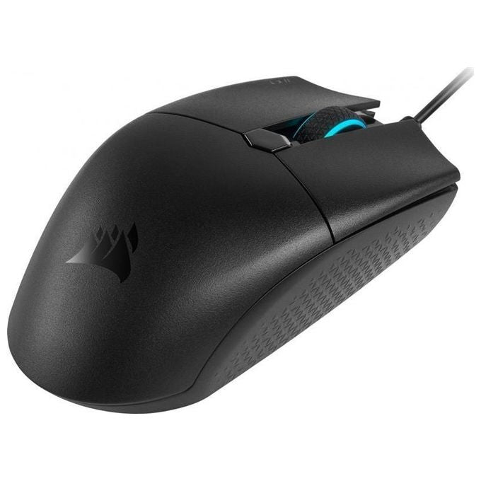 Corsair CH-930C011-EU Katar Pro Mouse Gaming Ottico 12400 DPI 6 Pulsanti Programmabili USB colore Nero