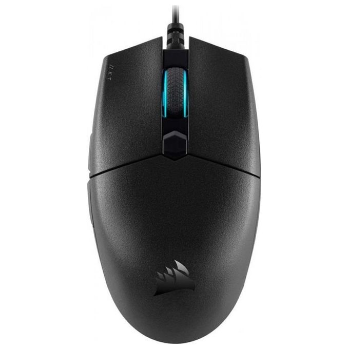 Corsair CH-930C011-EU Katar Pro Mouse Gaming Ottico 12400 DPI 6 Pulsanti Programmabili USB colore Nero