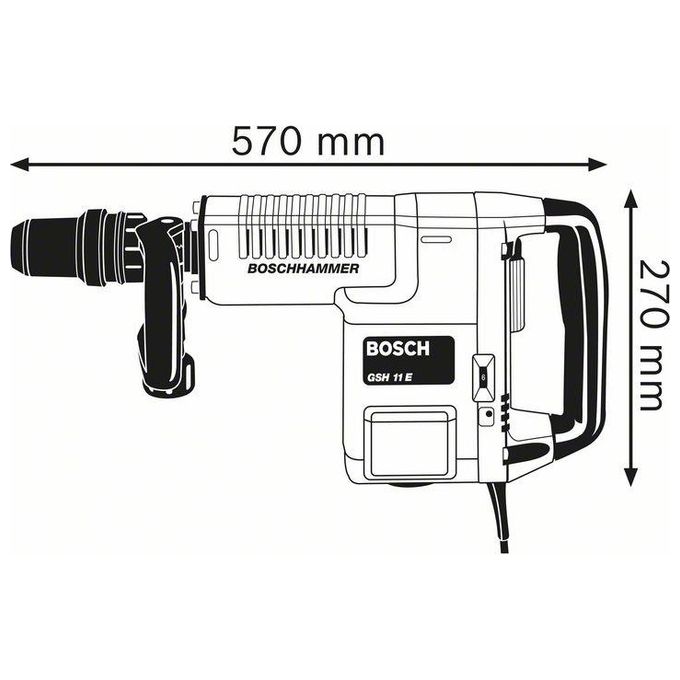 Bosch Gsh 11 E Martello Demolitore Picconatore Professionale