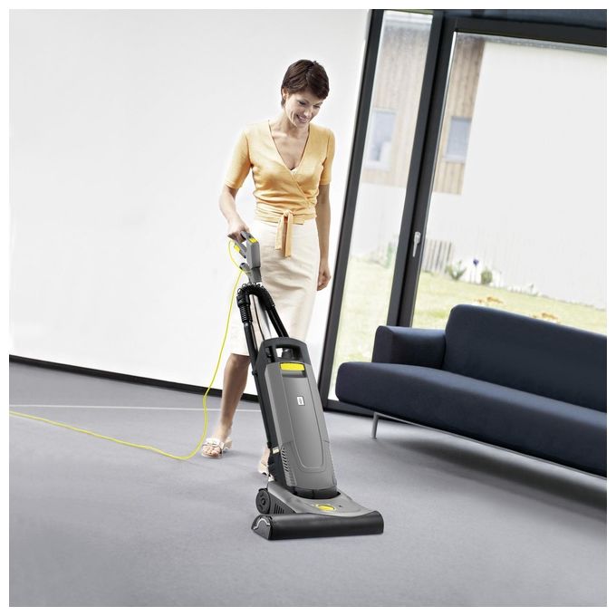KÄRCHER 1.057-328.0 Aspirapolvere a spazzola per tappeti 850 W capacita' 5.5 L rumorosita' 65 dB colore Grigio-Antracite