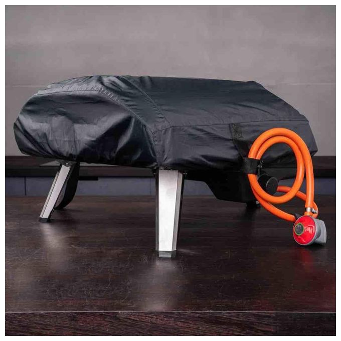 Ooni UU-P0AF00 Copertura per Forno Koda 16 in Poliestere Impermeabile e Traspirante con Bordo Elasticizzato colore Nero