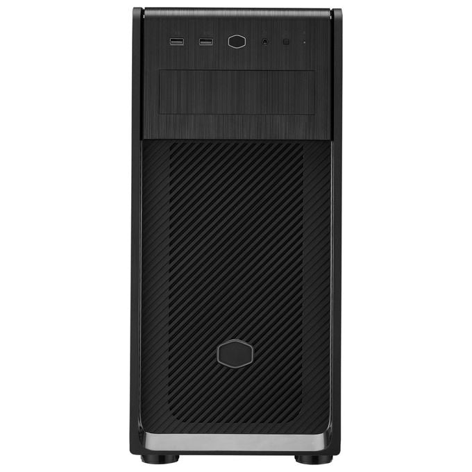 Cooler Master E500-KN5N-S00 Elite 500 Case PC Mid Tower ATX con 2 USB 3.2 Supporto per 2x 3.5'' e 5x 2.5'' colore Nero