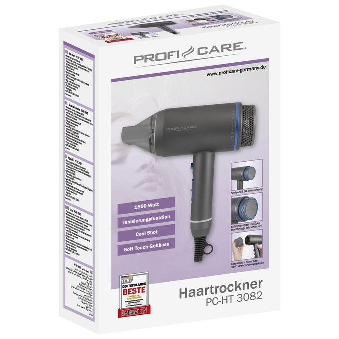 ProfiCare PC-HT 3082 Asciugacapelli a 3 Livelli di Temperatura-Potenza