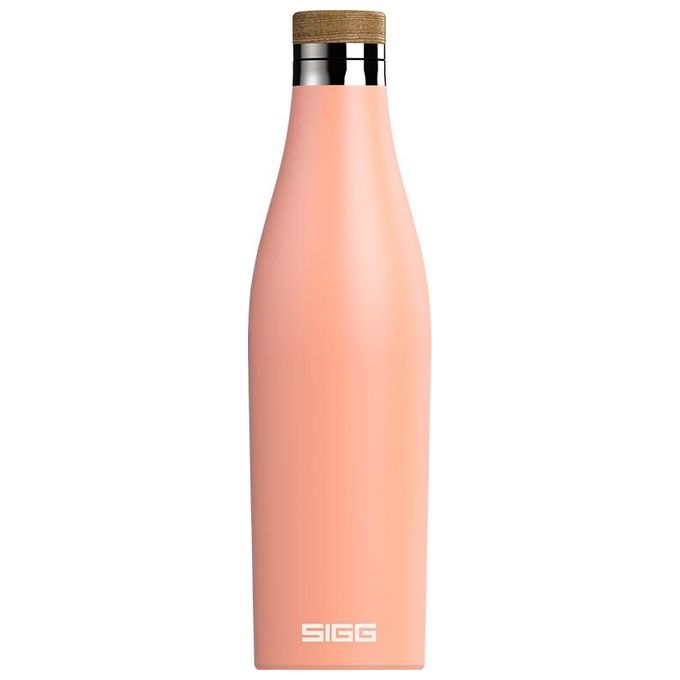 SIGG 8999.4 Meridian Borraccia Termica Acciaio Inossidabile 0.5 L Isolamento Sottovuoto Tenuta Ermetica Senza BPA colore Rosa