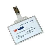 Viva Cf100busta Portanome 95x60mm Trasp