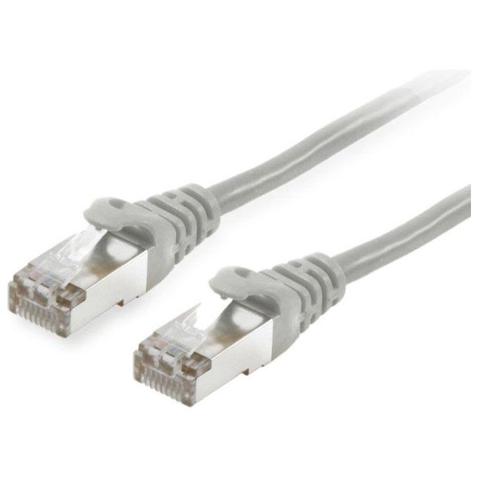 Equip 605501 Cavo di Rete Patch Cat6 S-FTP RJ45 Maschio Rame LSZH 1000 Mbit-s 250 MHz 2 m colore Grigio