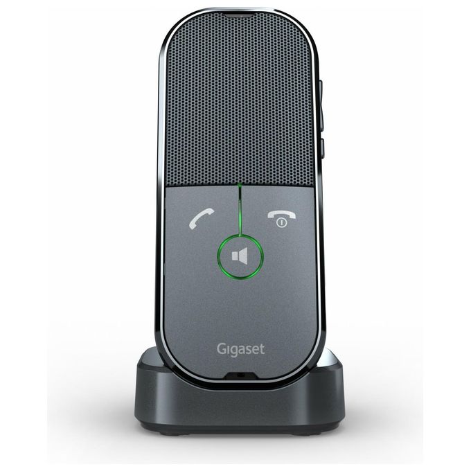 Gigaset S30852-H2970-R101 ION H Pro Cordless Vivavoce Portatile DECT HD Audio USB-C Plug and Play colore Nero