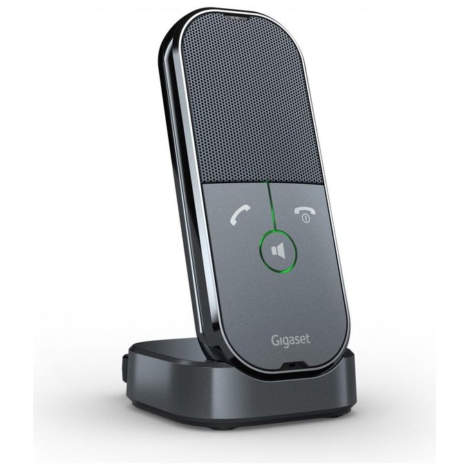 Gigaset S30852-H2970-R101 ION H Pro Cordless Vivavoce Portatile DECT HD Audio USB-C Plug and Play colore Nero