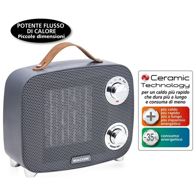Macom 942 Minimax Termoventilatore Ceramico