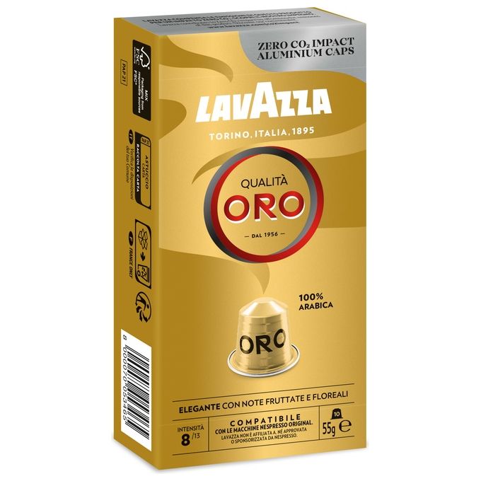 Lavazza 7001 Capsule Caffe' Lavazza Nespresso Qualita' Oro