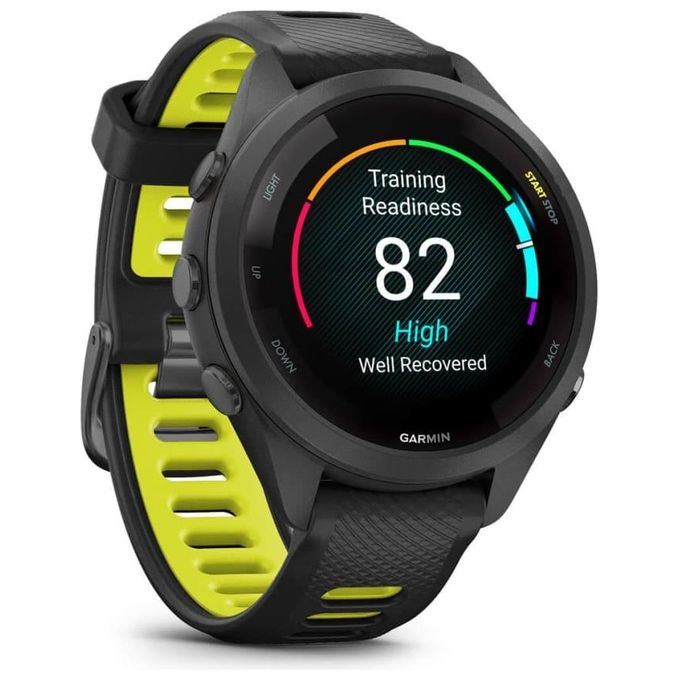 Garmin Forerunner 265S 42mm 1.1'' Amoled GPS Sport Salute Notifiche Nero - Giallo