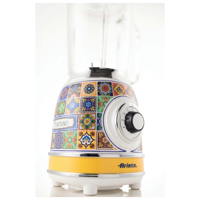 Ariete 583-0P Positano Frullatore Elettrico 1.5 L 1000 W 4 Velocita' Pulse Lame Acciaio Inox Tritaghiaccio colore Giallo
