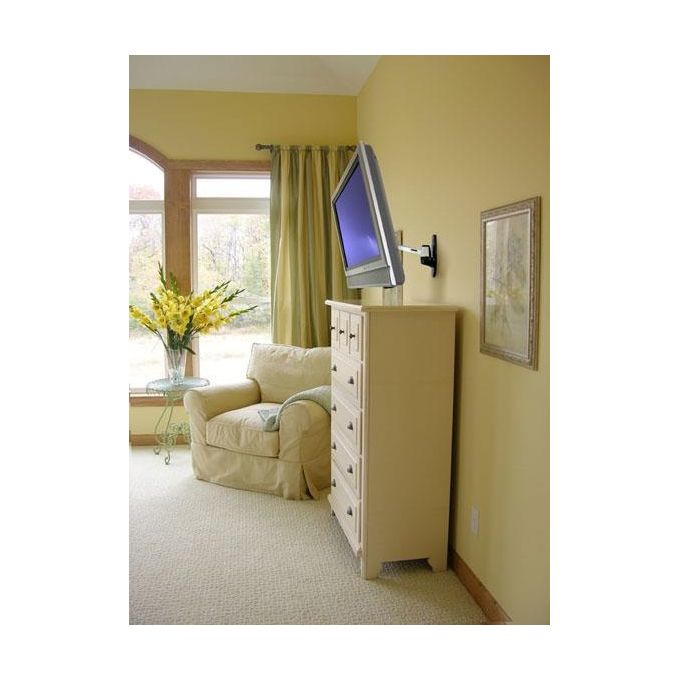 Ergotron Staffa LX HD Wall Mount Swing Arm, montaggio a parete per LCD fino a 42'', portata max 22,7Kg, Polished