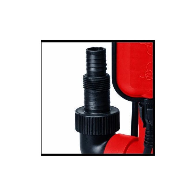 Einhell 4181530 GC-DP 3325 Pompa per acque scure 330 W portata 9500 L-h prevalenza 6 m corpi estranei 25 mm colore Nero
