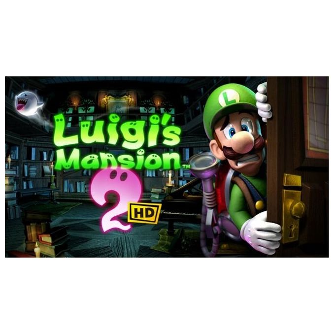 Nintendo 10013820 Luigi's Mansion 2 HD Gioco per Nintendo Switch Edizione Standard Lingue ITA Inglese Francese Tedesco Russo Giapponese Coreano Cinese Portoghese DUT colore Nero