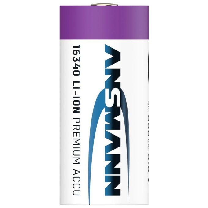 Ansmann 16340 Li-Ion Battery 850mAh 3.6V Versione Standard