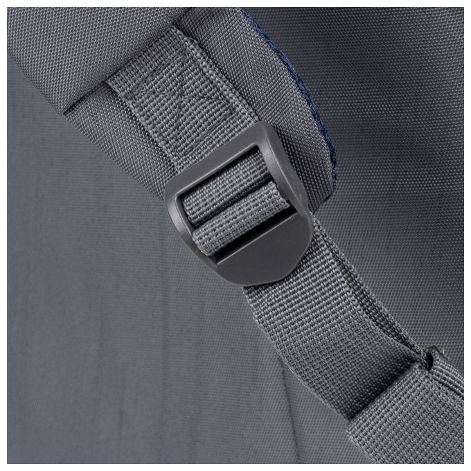 RivaCase 7569 Alpendorf Eco Zaino per Notebook fino a 17.3'' realizzato in Poliestere Riciclato (RPET) resistente all'acqua con scomparto imbottito per laptop e tablet colore Grigio